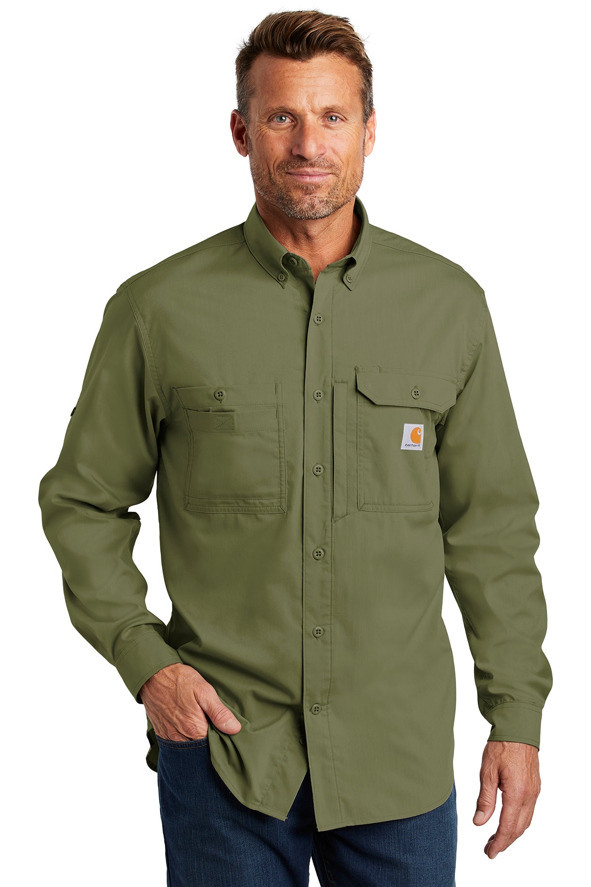 Carhartt Force ® Ridgefield Solid Long Sleeve Shirt