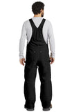 Carhartt ® Duck Quilt-Lined Zip-To-Thigh Bib Overalls