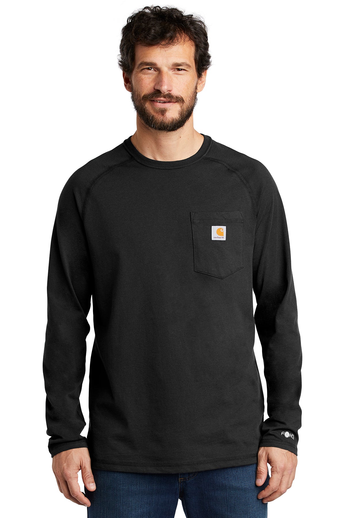 Carhartt Force ® Cotton Delmont Long Sleeve T-Shirt