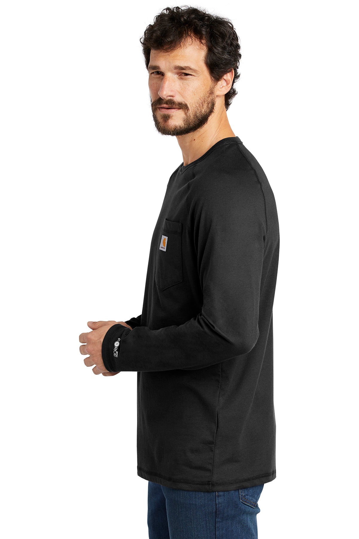Carhartt Force ® Cotton Delmont Long Sleeve T-Shirt