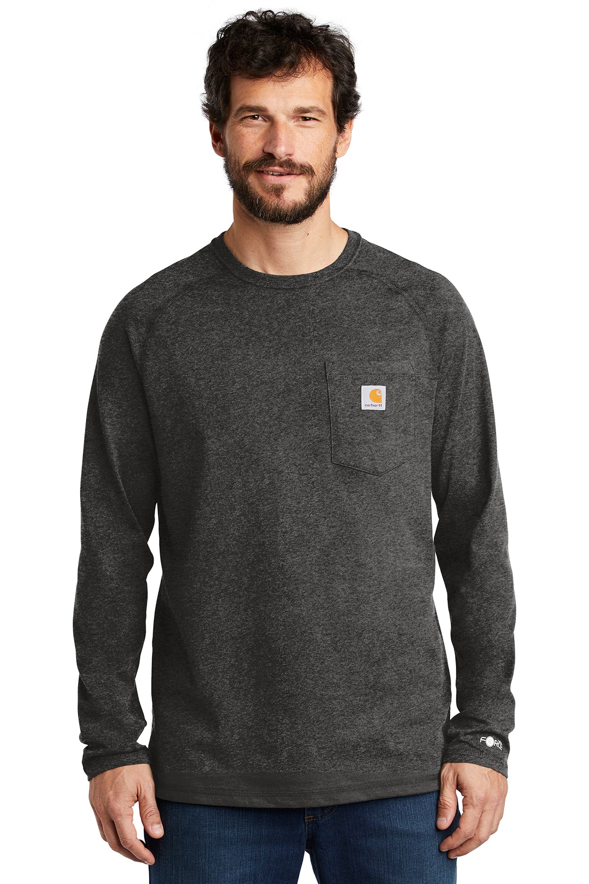 Carhartt Force ® Cotton Delmont Long Sleeve T-Shirt