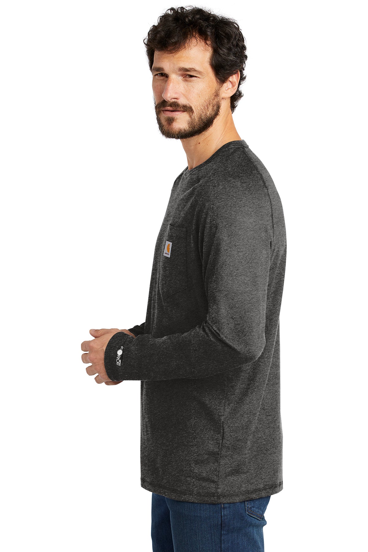 Carhartt Force ® Cotton Delmont Long Sleeve T-Shirt