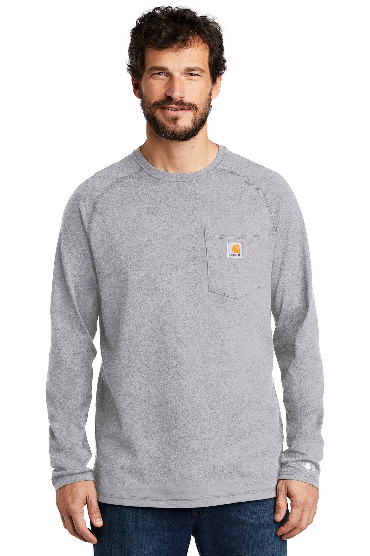 Carhartt Force ® Cotton Delmont Long Sleeve T-Shirt