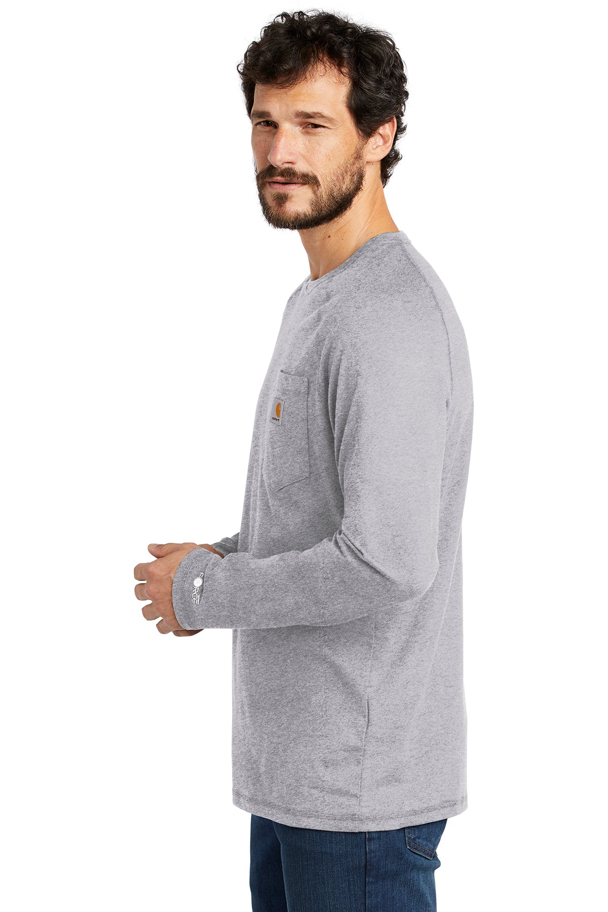 Carhartt Force ® Cotton Delmont Long Sleeve T-Shirt