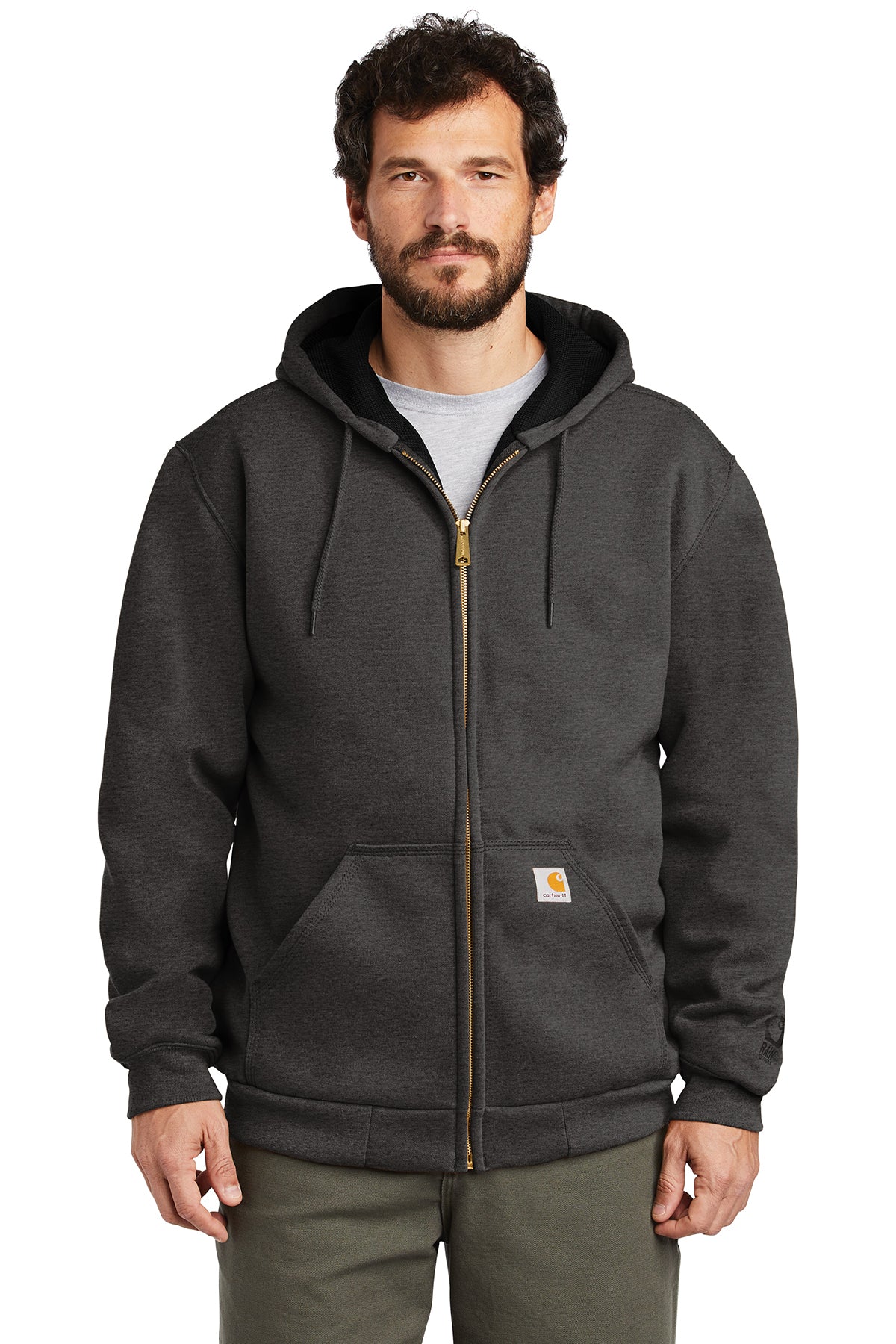 Carhartt ® Rain Defender ® Rutland Thermal-Lined Hooded Zip-Front Sweatshirt