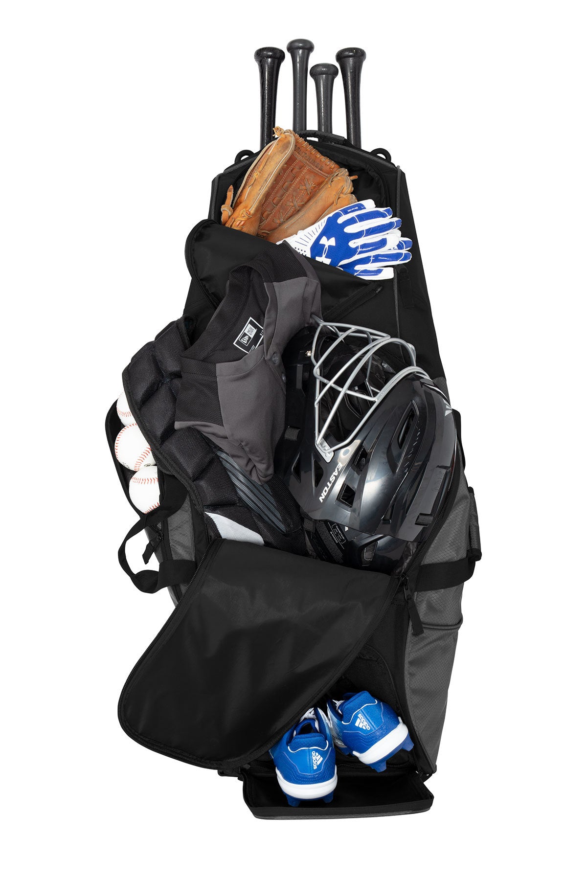 New Era® Shutout Wheeled Bat Bag
