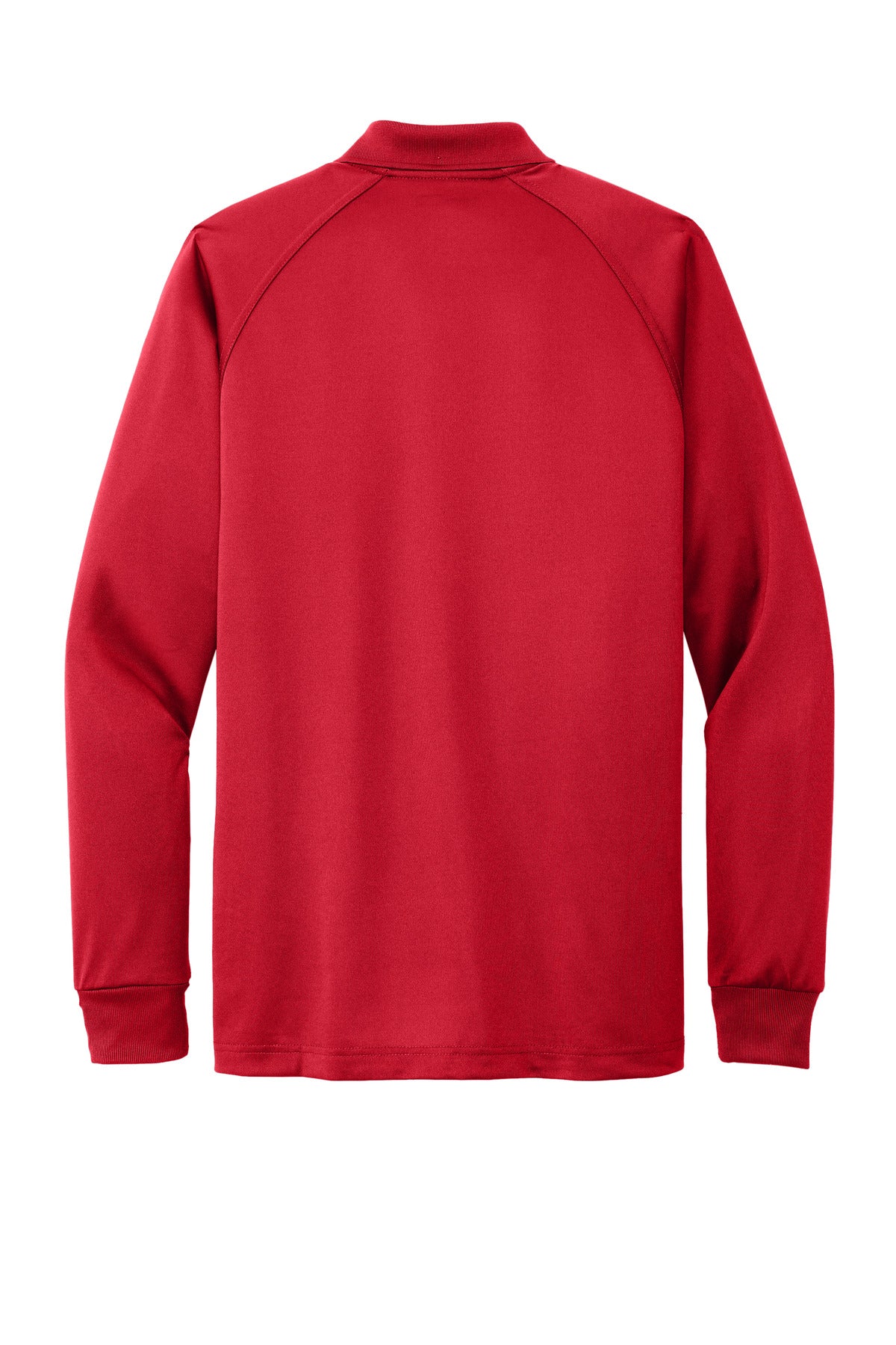 CornerStone - Select Long Sleeve Snag-Proof Tactical Polo - Red - Back flat