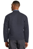 Red Kap Slash Pocket Jacket - Charcoal - Back model