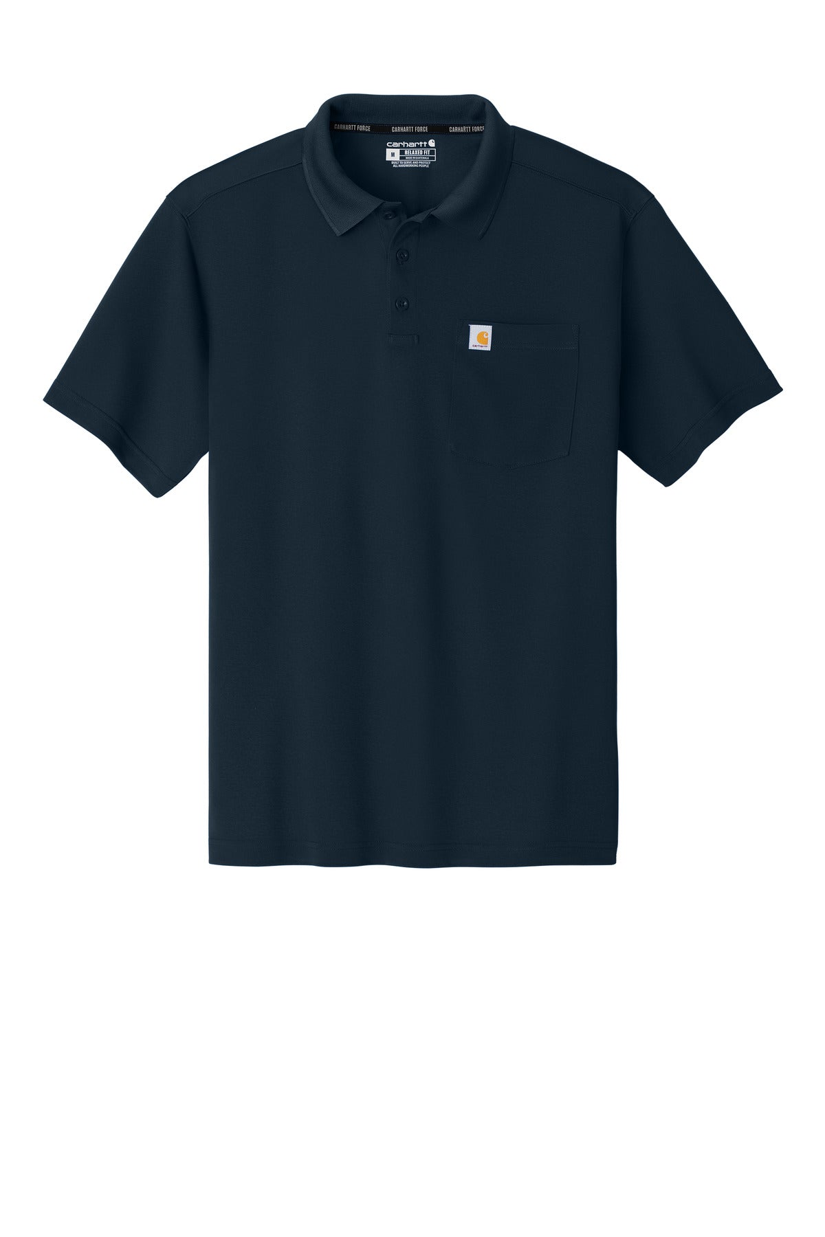 Carhartt Force Snag-Resistant Pocket Polo CT106880 - Navy