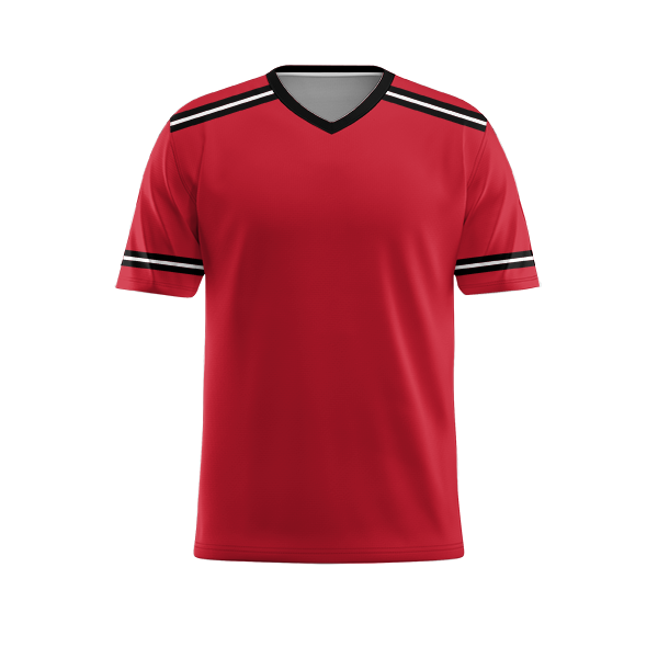 V-Neck Men Duratek Soccer Jersey - RSDAB