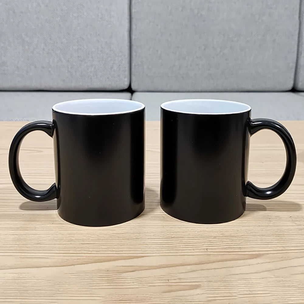 Personalized Vintage Gifts Color Change Coffee Mugs
