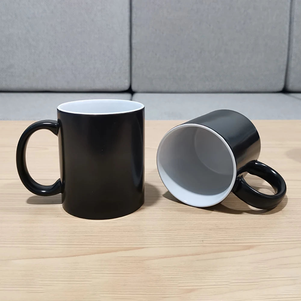 Personalized Vintage Gifts Color Change Coffee Mugs