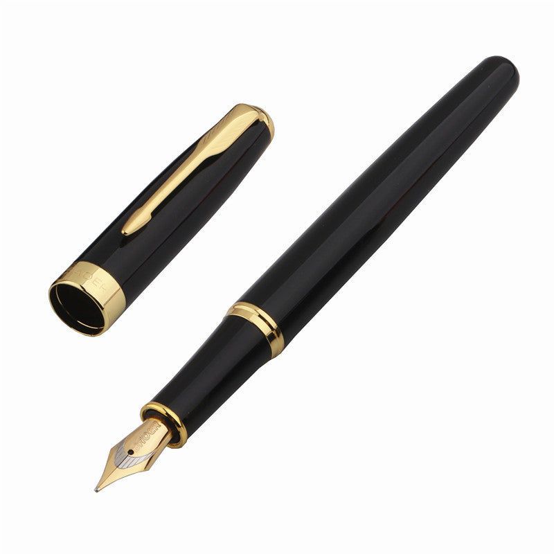 Vintage Baoer 388 Stainless Steel Fountain Pen