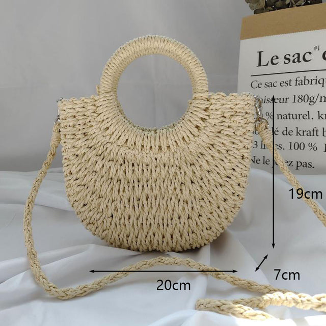 Handmade Straw Bags, Handmade bag, Boho bag And Straw purse