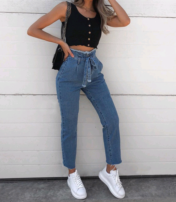High Waisted Jeans, Slim Jeans And Pencil Pants For Women