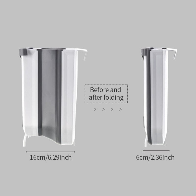 Household Foldable Waste Bin | Space-Saving Kitchen Solution