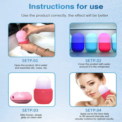 Ice Balls Face Massager, Face Ice Tray Beauty Products