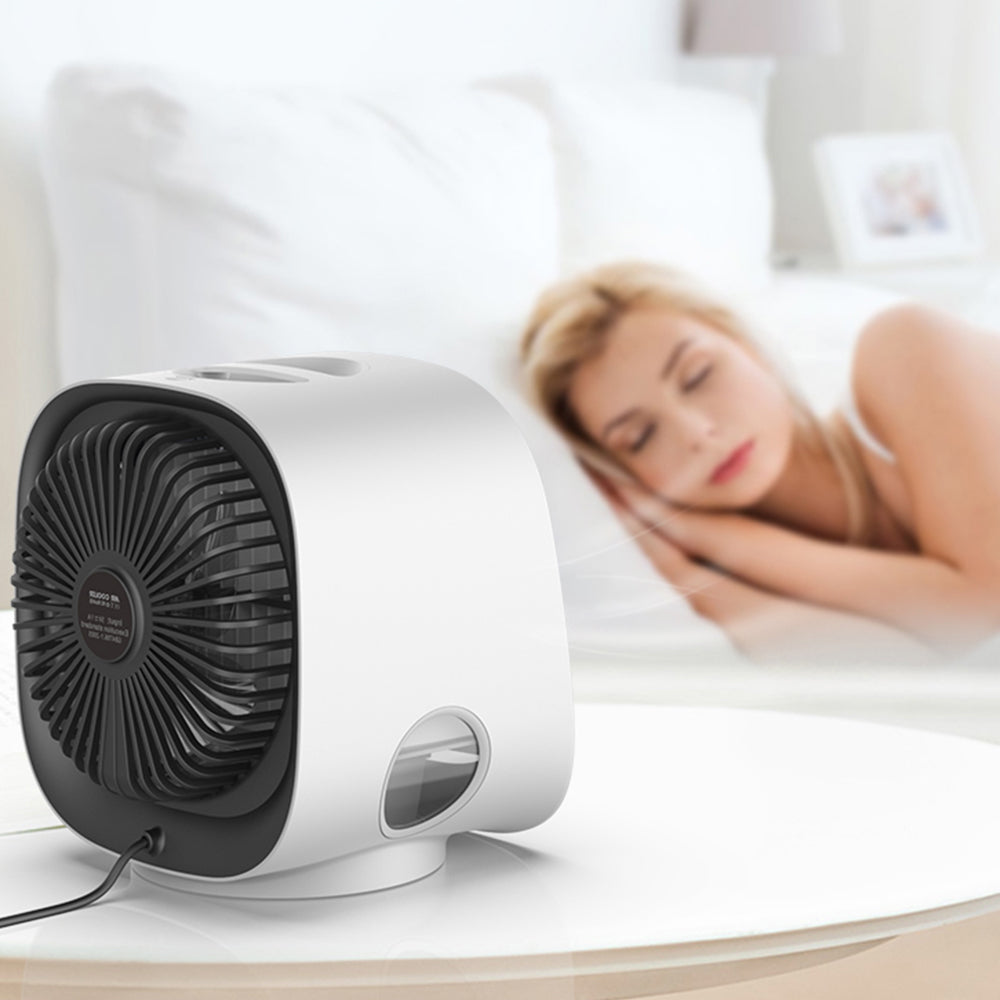 Mini Desktop Air Conditioner, Portable USB Air Conditioner