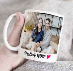 Custom Design Mug, Design Your Own Mug For Men And Women Birthday Gift, Personalized Mug, Black Mug Gift, Coffee Mug White, Customizable Mug
