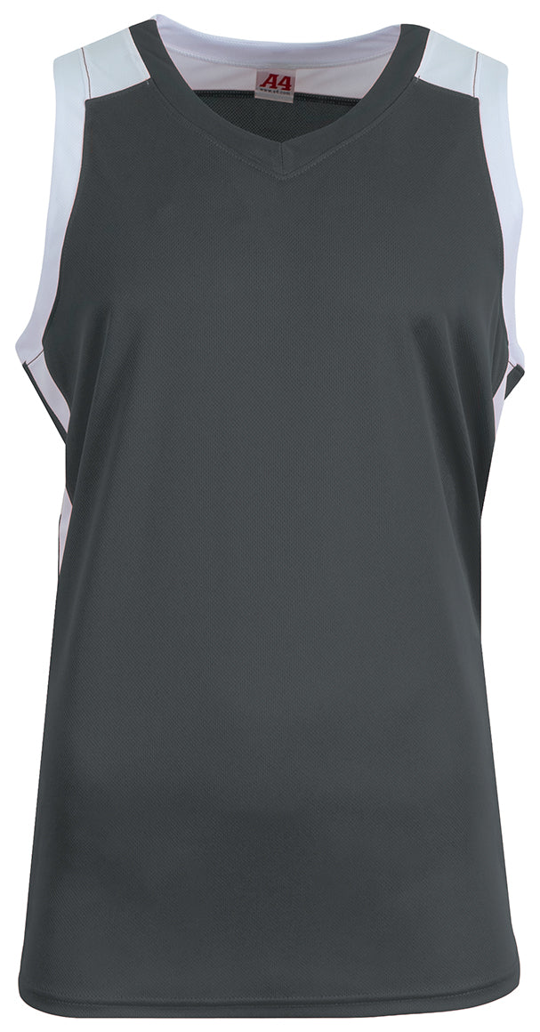 N2093 Graphite/White, front view