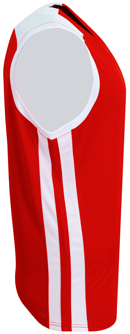 N2093 Scarlet/White, side view