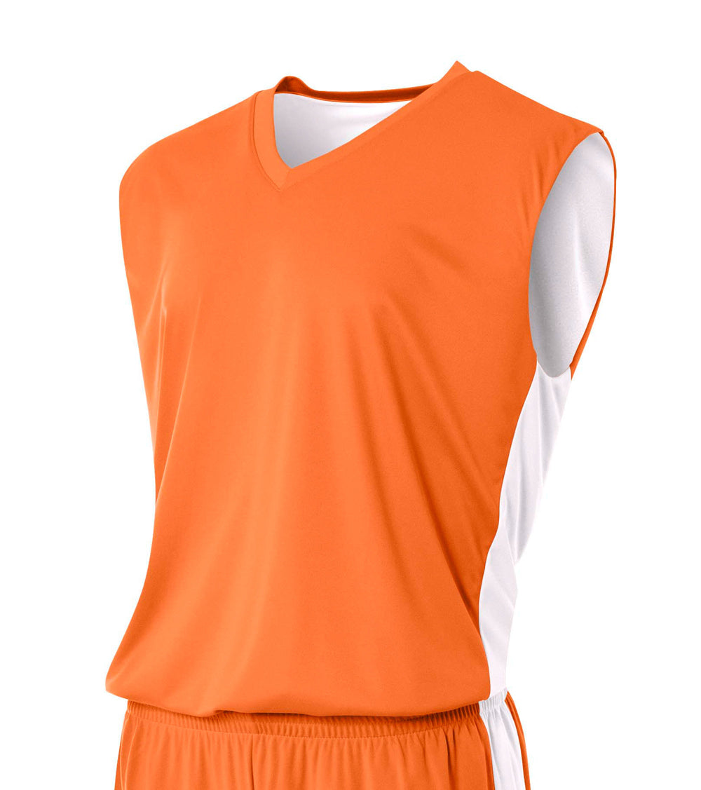 N2320 Orange/White, front view