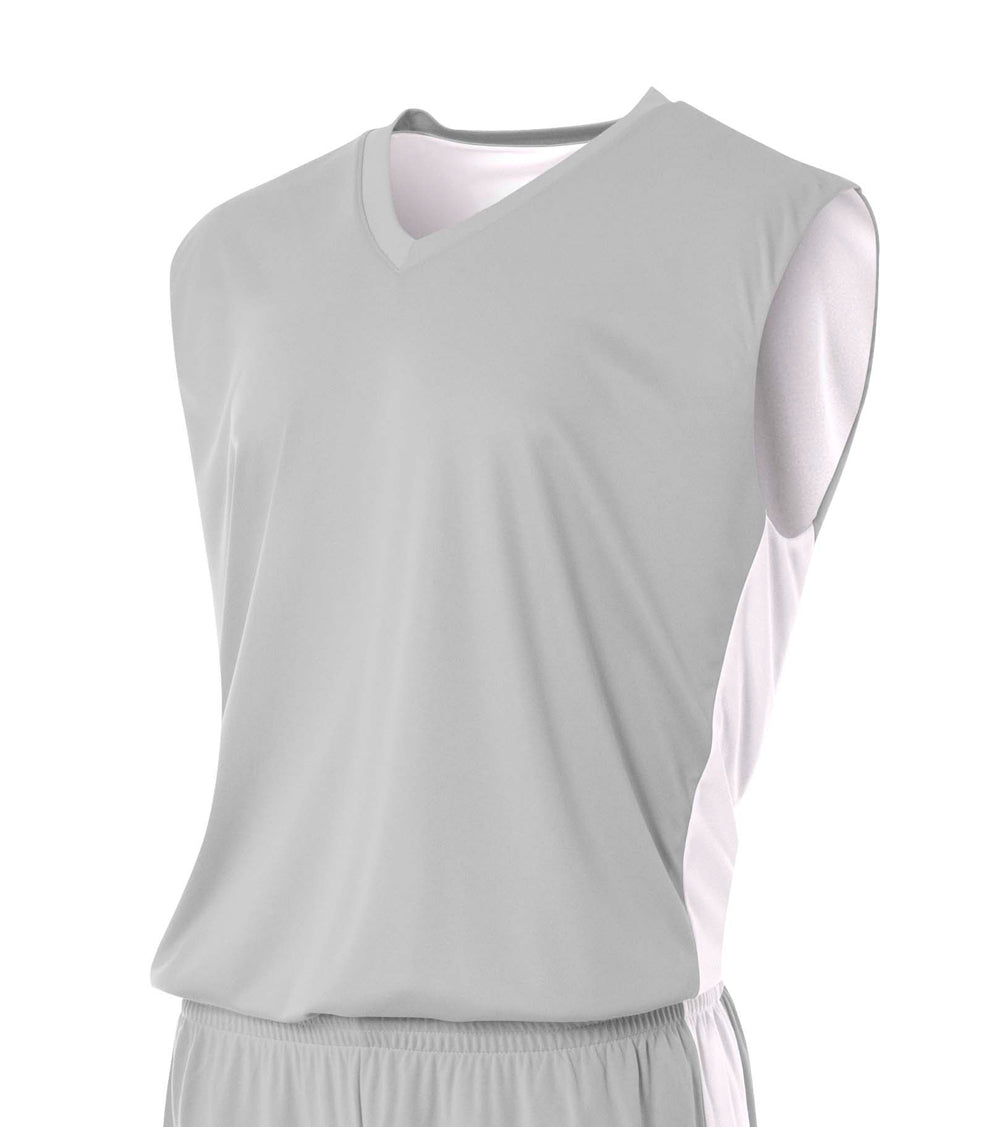 N2320 Silver/White, front view