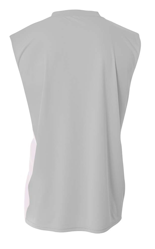 N2320 Silver/White, back view
