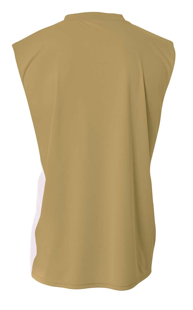 N2320 Vegas Gold/White, back view