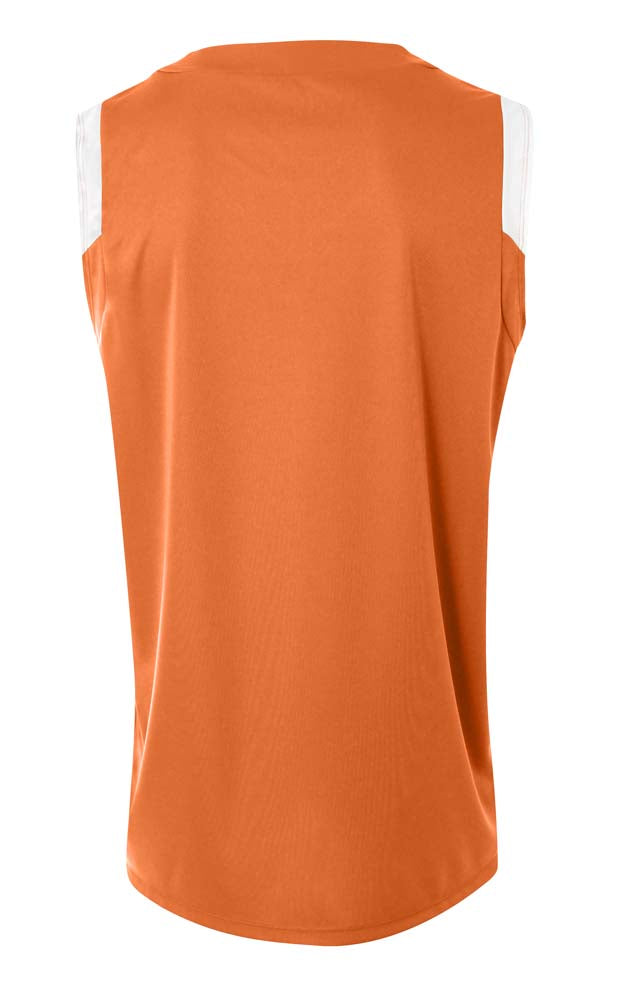 N2340 Orange/White, back view