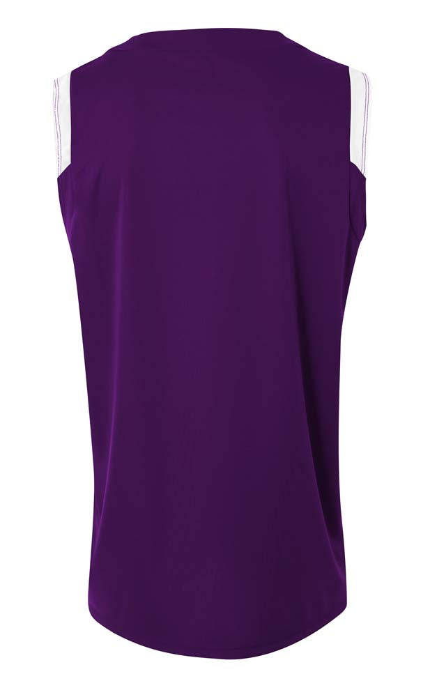N2340 Purple/White, back view
