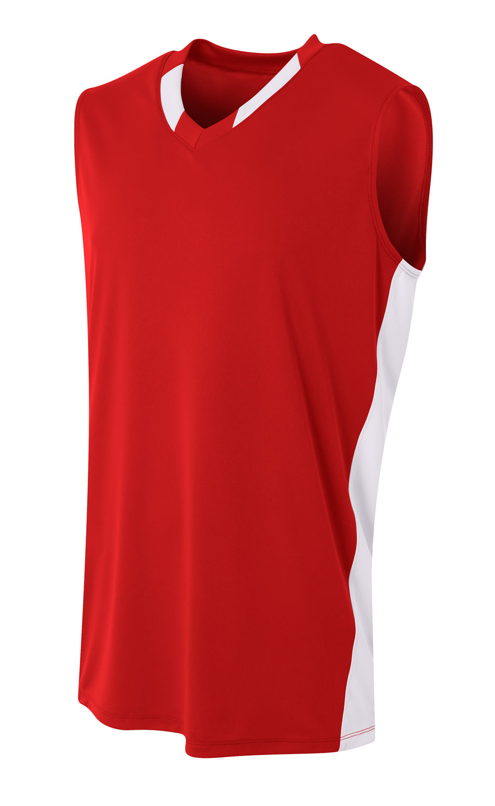 N2377 Scarlet/White, front view