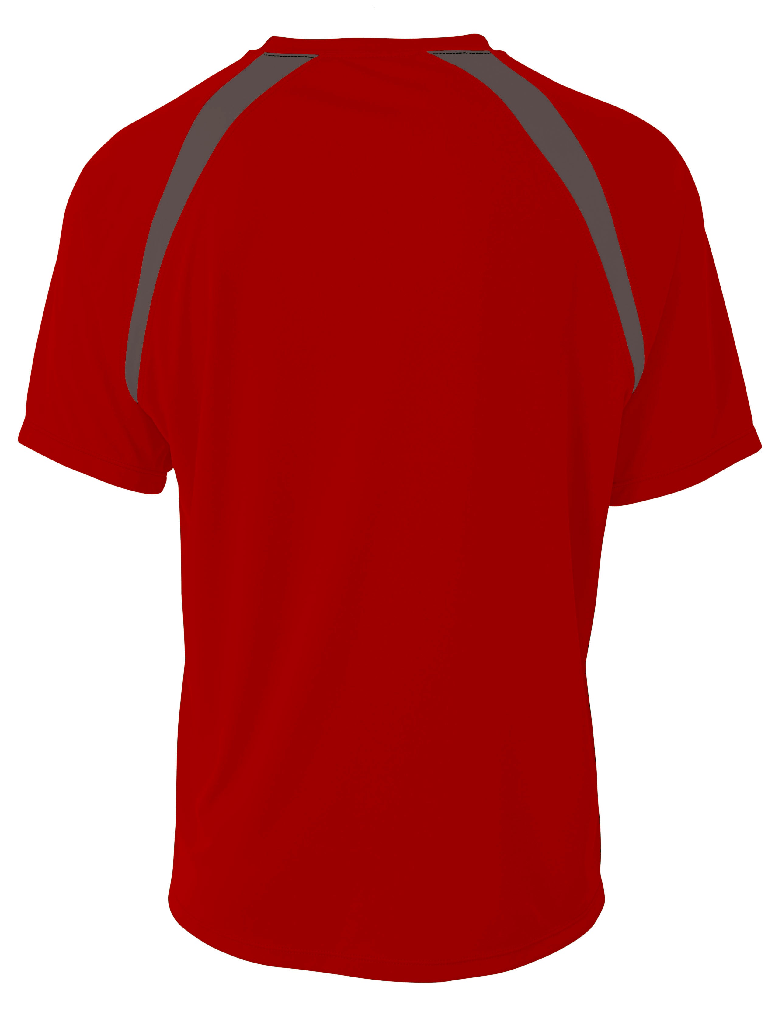 N3001 Scarlet/Graphite, back view