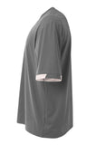 A4 N3011 in Graphite/White, side view