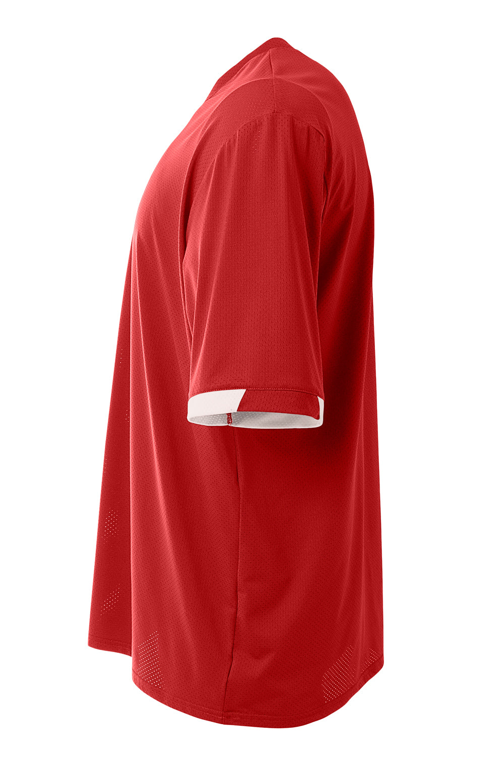 A4 N3011 in Scarlet/White, side view