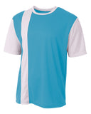 N3016 Electric Blue White, front view
