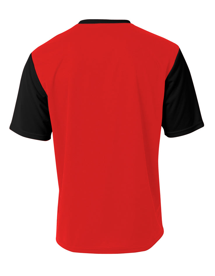 N3016 Scarlet/Black, back view