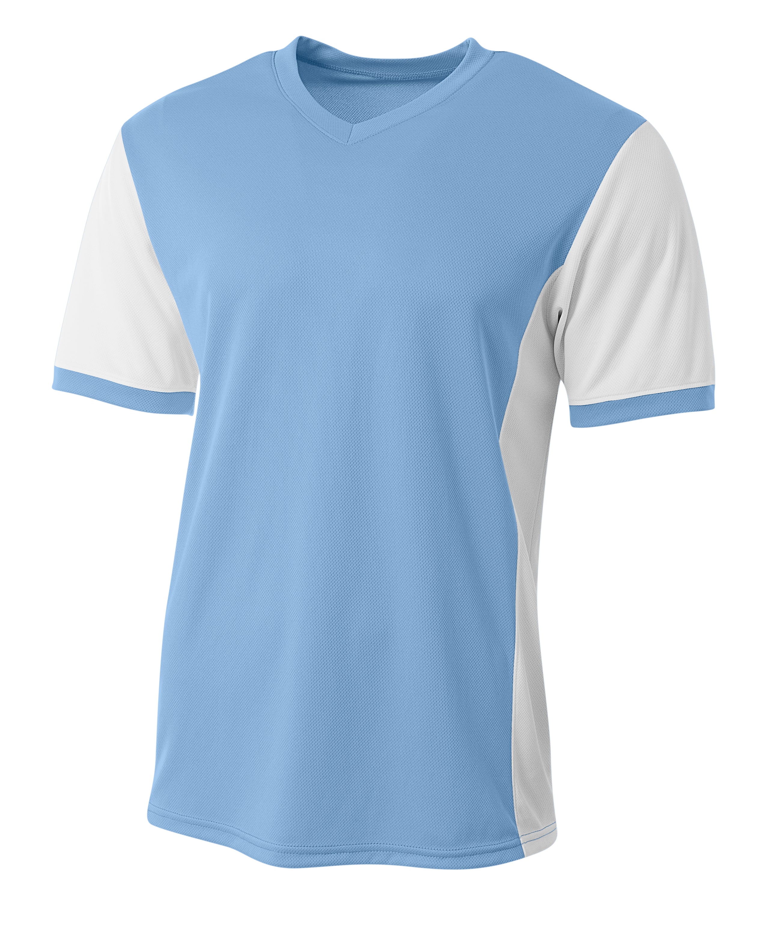 N3017 Lt Blue/White, front view