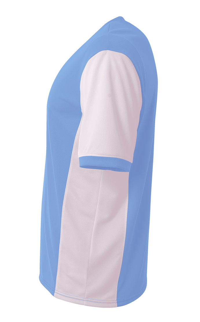 N3017 Lt Blue/White, side view