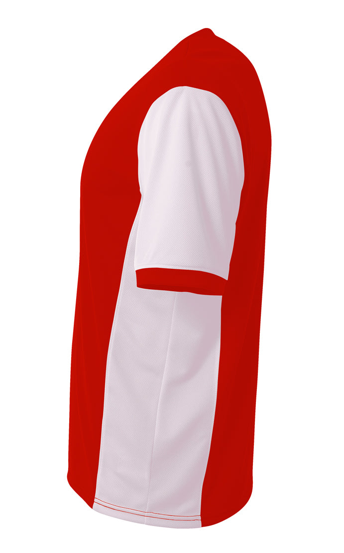 N3017 Scarlet/White, side view