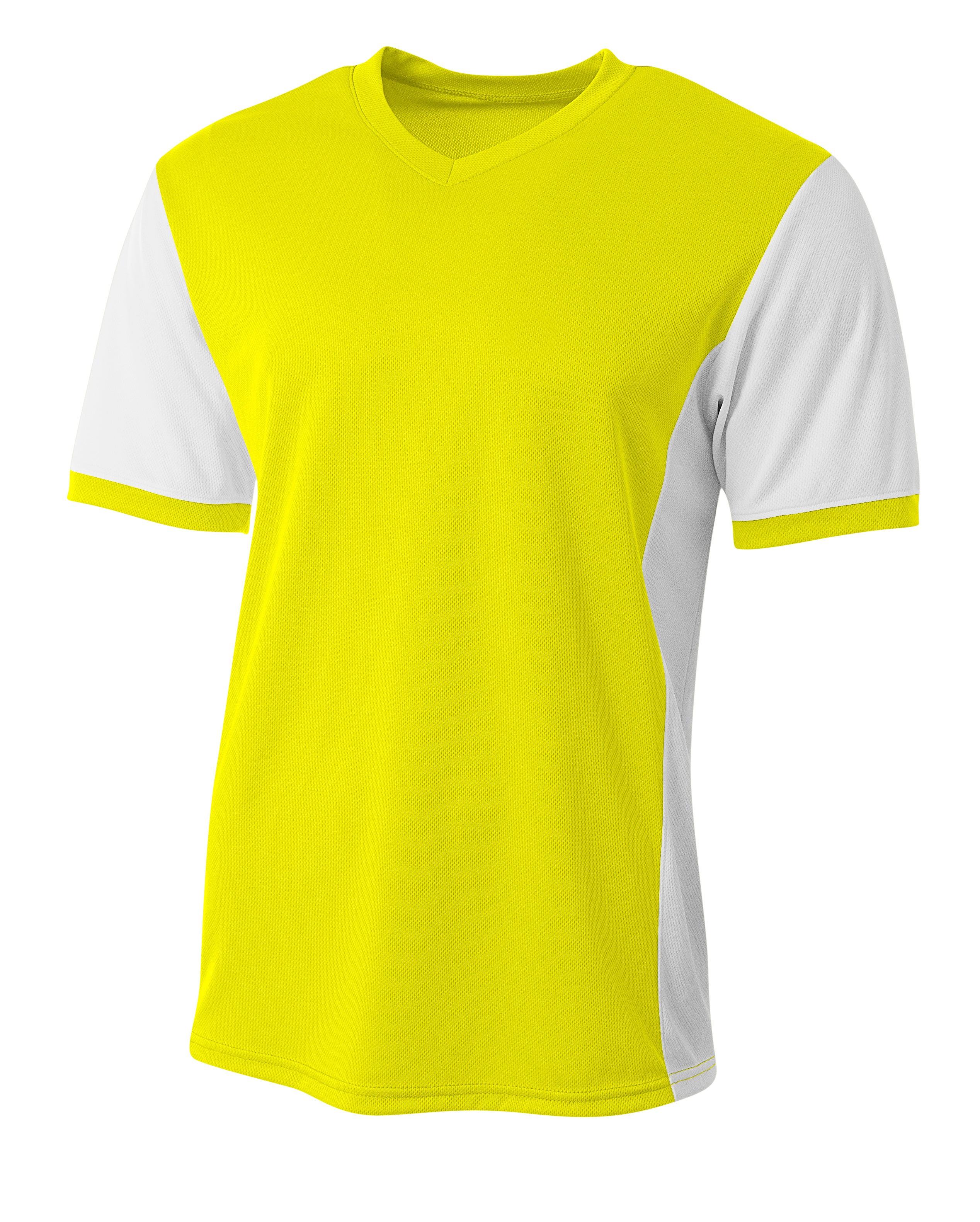 N3017 Safety Yellow White, front view