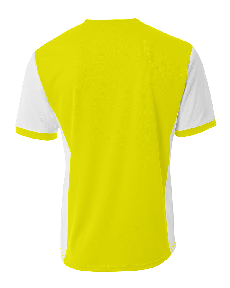 N3017 Safety Yellow White, back view