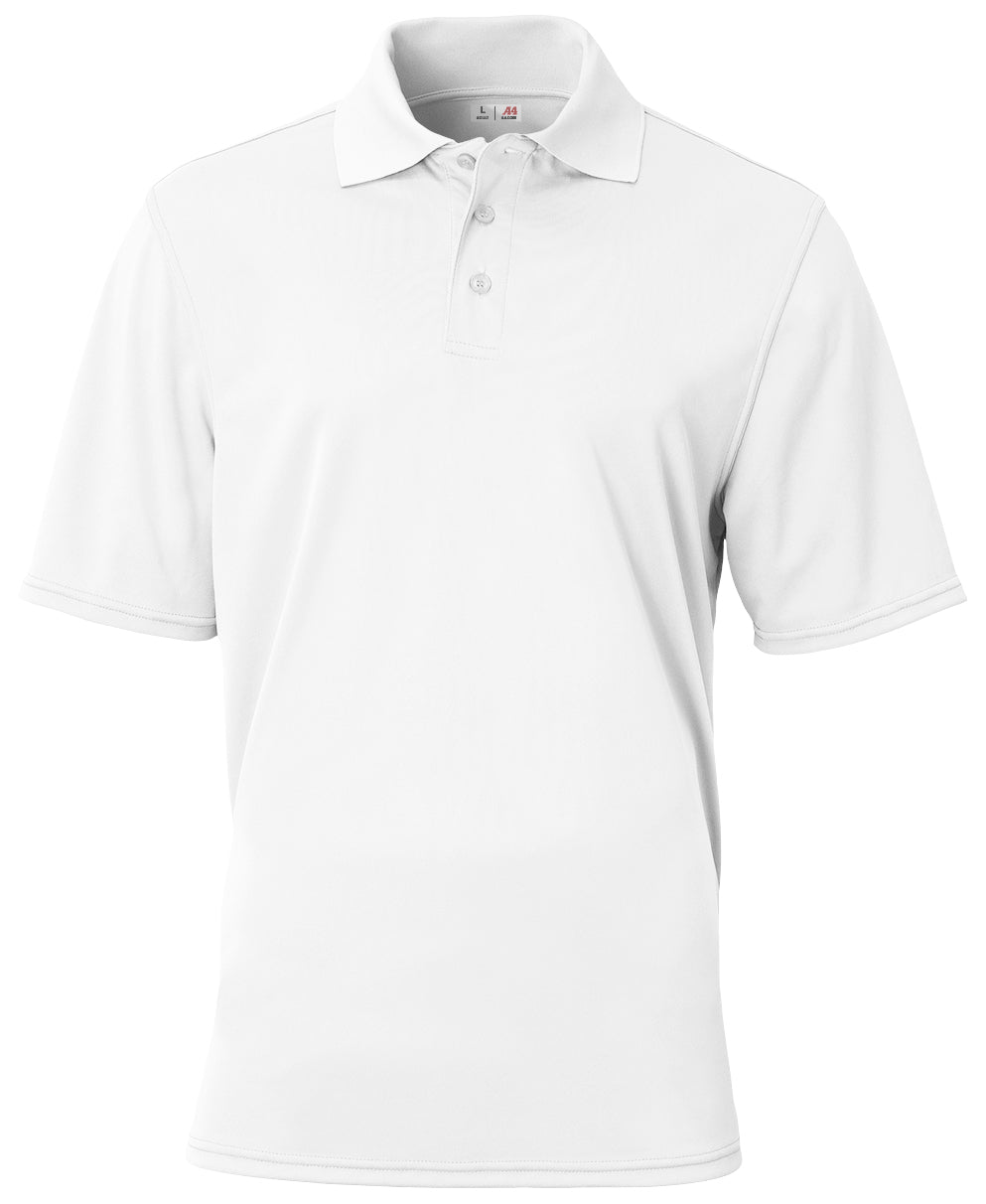 A4 Essential Polo - White