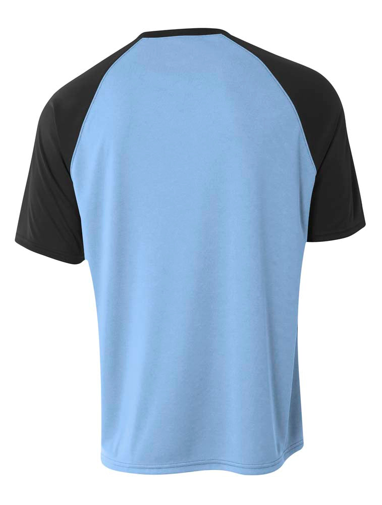 N3373 Lt. Blue/Blk, back view