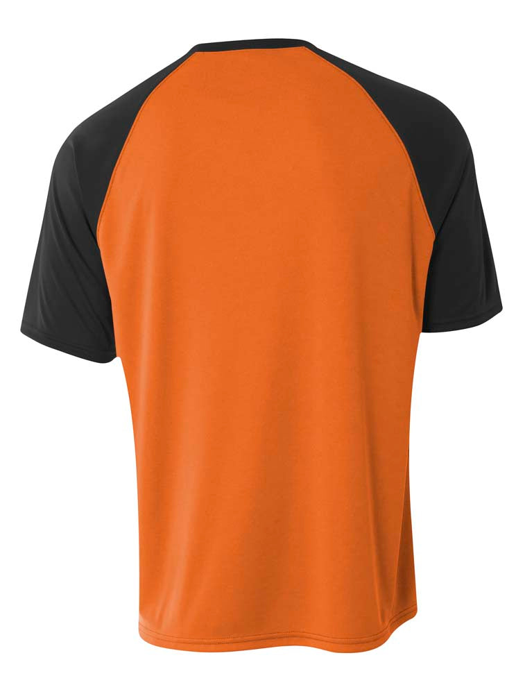 N3373 Orange/Black, back view
