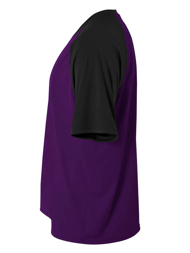 N3373 Purple /Black, side view