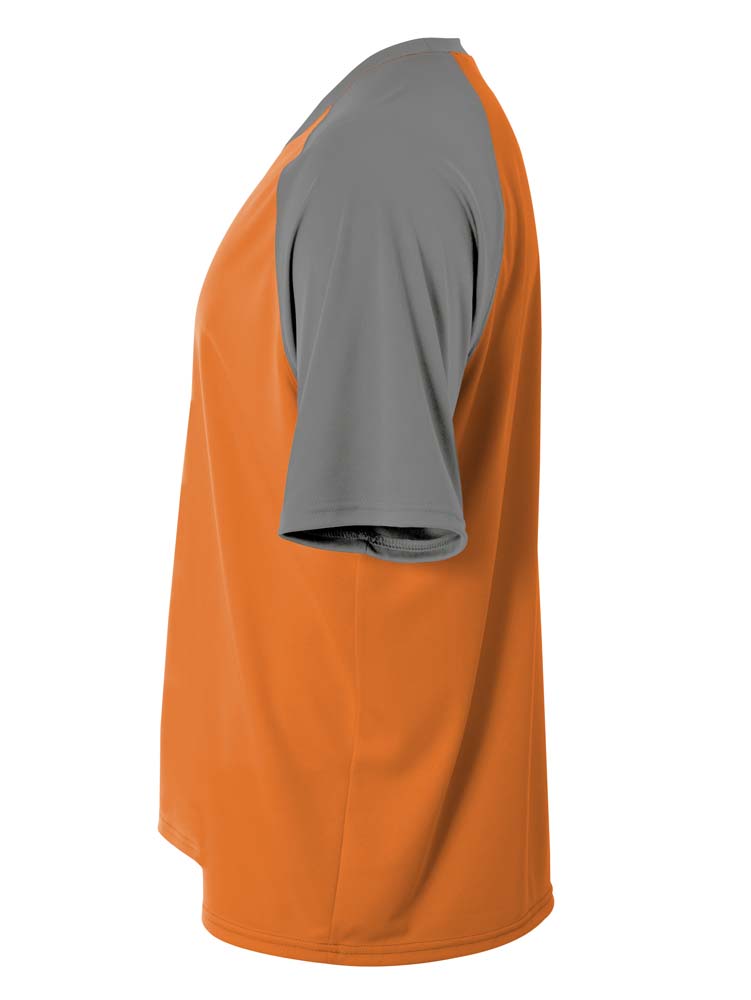 N3373 Safety Orange/Graphite, side view