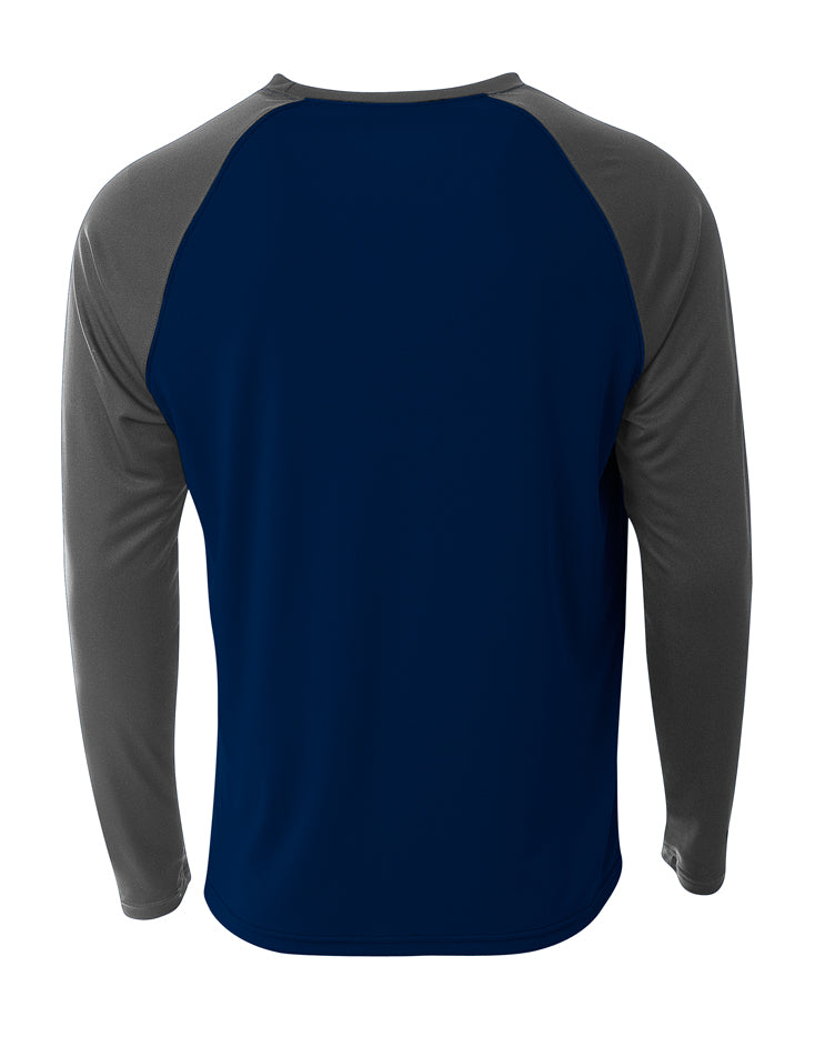 N3374 Navy/Graphite, back view