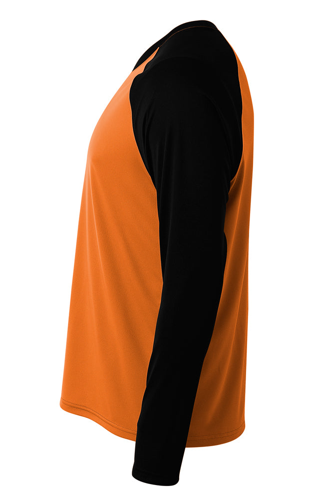 N3374 Orange/Black, side view