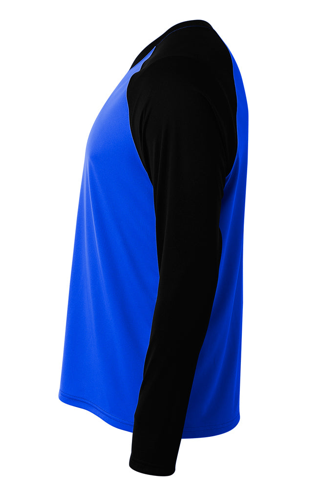 N3374 Royal/Black, side view